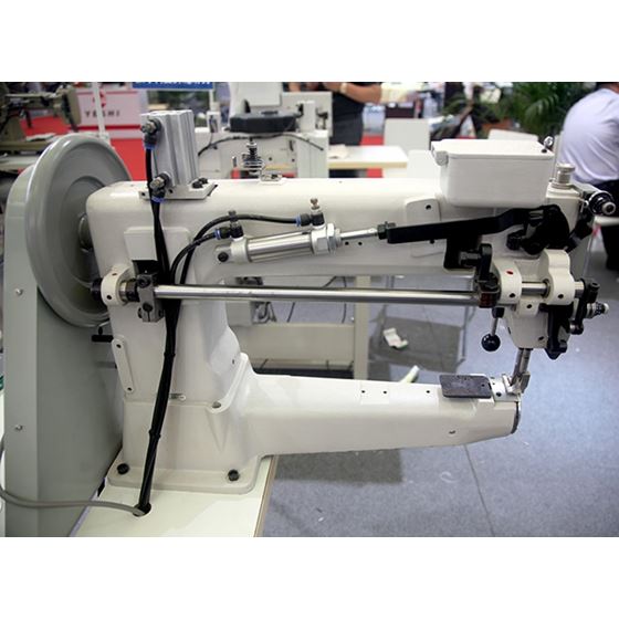 Heavy Duty Long Arm Lock Stitch Sewing Machine 4