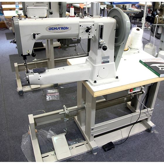 Heavy Duty Long Arm Lock Stitch Sewing Machine 2